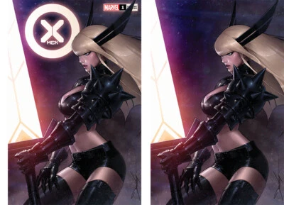 X-Men #1 Marvel 2021 Jeehyung Lee Magik Variant Set 2 Trade Virgin