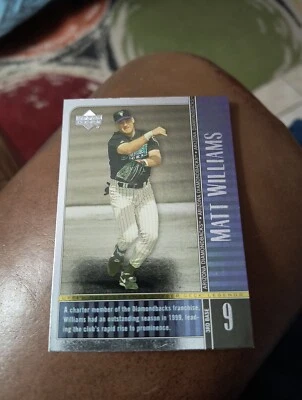 MATT WILLIAMS 2000 UPPER DECK LEGENDS #26 FREE SHIPPING - Image 1 of 2