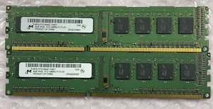8GB (2 x 4GB) Micron MT8JTF51264AZ-1G6E1 DDR3 1600 desktop DIMMs PC3-12800U 1Rx8 - Picture 1 of 1