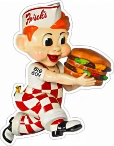 Frisch's Big Boy Laser Cut Metal Sign - Picture 1 of 1