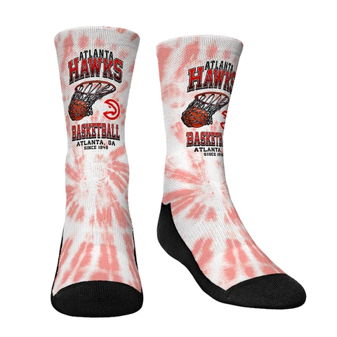 Youth Rock Em Socks  Atlanta Hawks Vintage Hoop Crew Socks Cover