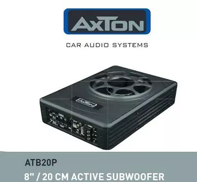 AXTON ATB20P subwoofer attivo basso sottosella 20 cm / 8" con telecomando liv... - Immagine 1 di 4