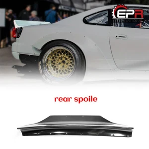 For Nissan Silvia S15 RB Style Rear Trunk Spoiler Wing Lip FRP Unpainted Fiber - Picture 1 of 6
