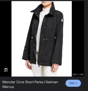Authentic New Moncler Ocre Giubbotto Short Parka - Picture 1 of 11