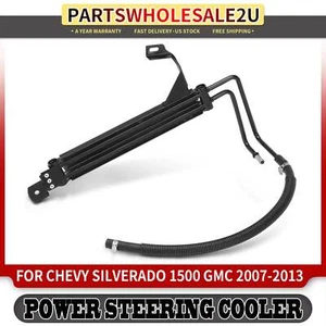 1x Power Steering Oil Cooler for Chevrolet Silverado 1500 GMC Sierra 1500 07-13 - Picture 1 of 8