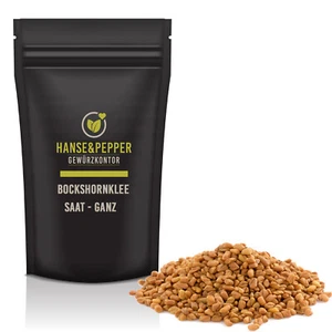 250g Bockshornklee Saat ganze Körner Bockshornkleesamen Gewürz Vegan Gourmet - Bild 1 von 2