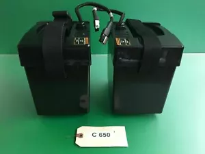 Pride Mobility Batteriekästen mit Kabelbaum für Jet 7 Power Rollstuhl #C650 - Bild 1 von 8