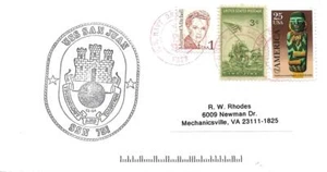 SAN JUAN (SSN-751) 1 July 1994 Ships Cachet - Picture 1 of 1
