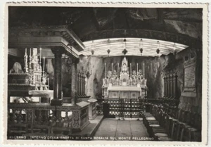 PALERMO - INTERIOR OF THE CAVE OF S. ROSALIA - TRAVEL 1952 -56746- - Picture 1 of 1