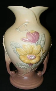 Hull Art Pottery Magnolia Matte Vase 2 - 8 1/2" - Picture 1 of 3