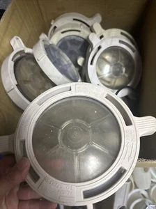 Pentair Whisperflo Clamp And Lid with o-ring 357150 And 357199 - Picture 1 of 4