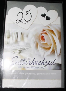 Karte Zur Silberhochzeit - Bild 1 von 2