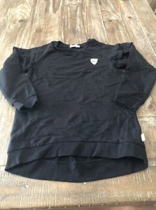 Miles The Label Girl's Sweatshirt Black 8 Years - Picture 1 of 1