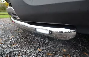 Barra de alerón + LED delgados para Nissan X-Trail 2014-2017 SUV parachoques delantero empujón - Imagen 1 de 3