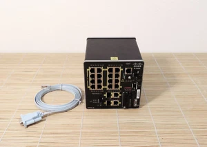 Cisco IE-2000-16PTC-G-L IE 2000 LAN Lite Industrial Managed Switch 16x RJ-45 PoE - Picture 1 of 1
