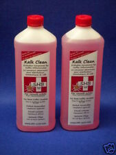 2 X 1 Liter SHB Swiss Kalk Clean Entkalker für alle Modele geeignet. 