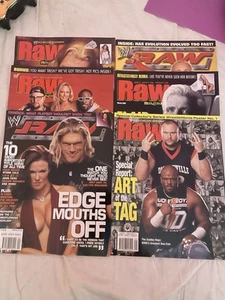 WWF WWE Raw Magazine Bundle - Picture 1 of 1