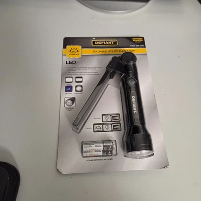 LINTERNA PLEGABLE LED DESAFIANTE BASE MAGNÉTICA 3 PILAS AAA INCLUIDAS Foto 1 de 4