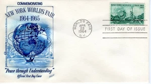 COMMEMORATING NEW YORK WORLD'S FAIR - 1964 - DC1752 - Picture 1 of 1