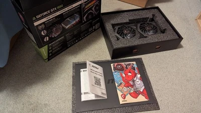 MSI Nvidia GeForce GTX 1660 6GB GDDR5 Gaming Graphics Card GPU DP HDMI - Image 1 of 4