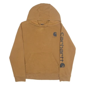 CARHARTT Boys Brown Hoodie 10Y - Picture 1 of 6