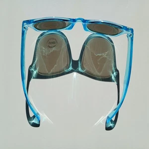 Go Eulen! Neuheit Sonnenbrille blaues Gestell UV400 Schutz sportliche Brille - Bild 1 von 13