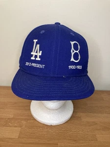 New Era Los Angeles Dodgers Logo Progression 59FIFTY Fitted Cap/Hat Size 7 1/2 - Picture 1 of 8
