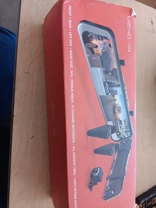 U24 Mirror Dash Cam 4-ChannelTouchscreen 1080p Wide Ang Open Box FreeShip Z4 - Picture 1 of 1