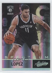 2012-13 Absolute Spectrum Platinum /10 Brook Lopez #49 - Picture 1 of 3