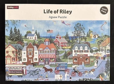 Hobby Craft 1000 Piece Jigsaw Puzzle ~ Life of Riley ~ New ~ FREE POSTAGE - Image 1 of 4