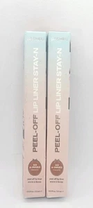 2 Pack SACHEU Lip Liner Set STAY-N Peel Off P-INKED Rose Pink Sealed Boxes - Picture 1 of 4