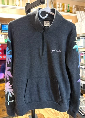 Victoria's Secret Everyday Lounge Perfect Quarter Zip Women's M Sweatshirt, NWOT - Image 1 of 4