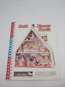Doll House Book by Jean and Shannon Carousel Crafts Doll House and Furnishings - Picture 1 of 15