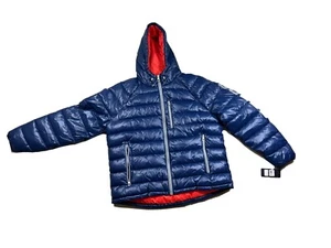 Guess Men's Blue Navy Puffer Jacket 111AN210 Size XXL - Picture 1 of 13