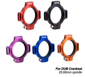Bicycle Crank Chainring Pre-load Adjuster Bike Dub 28.99mm Spacer Lock-Ring - Picture 1 of 10
