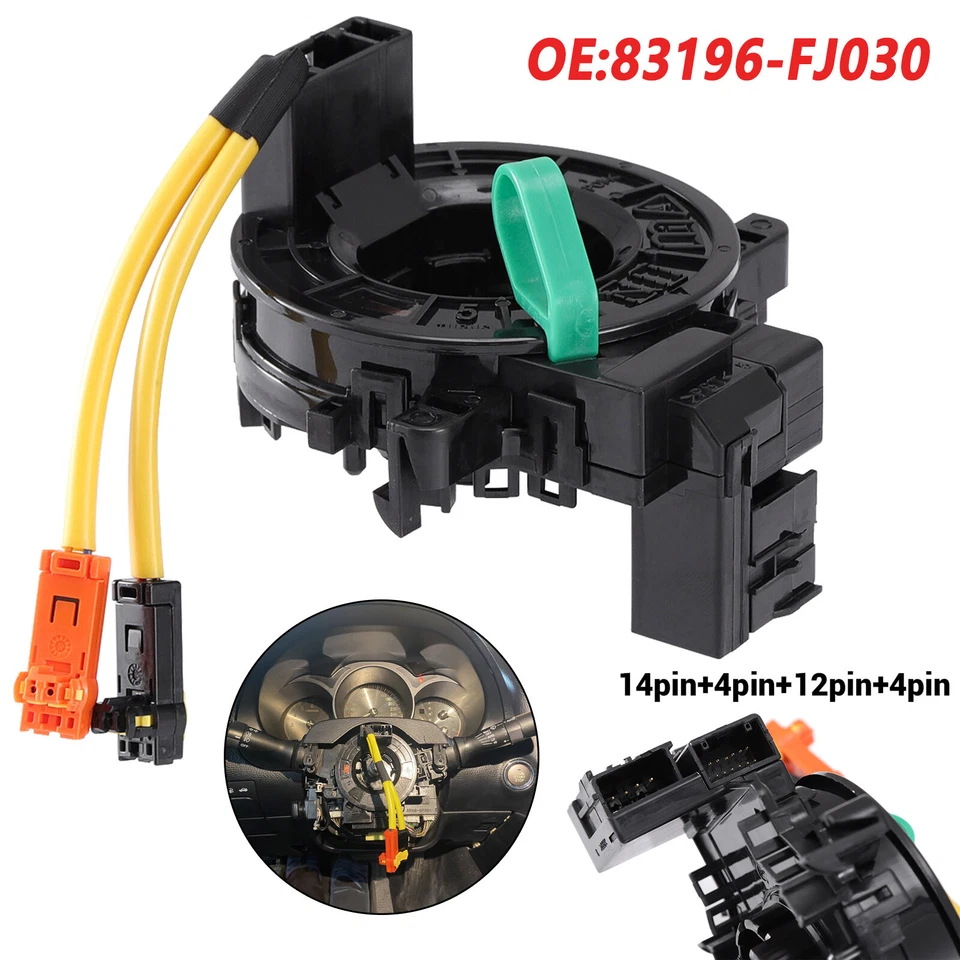 Clock Spring Cable 83196FJ030 For Subaru WRX BRZ XV Crosstrek Forester ImprezaUS - Image 1 of 4