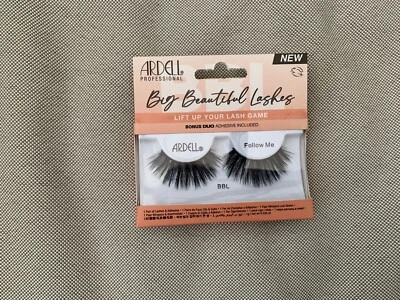 Ardell Professional BBL Big Beautiful Lashes FOLLOW ME & Adhesive BNIB FREEPOST - Image 1 of 2