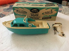 The Fleet Line Battery Powered Plastic Boat Cabin Cruiser With Box