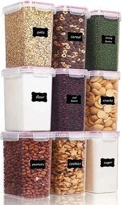 Vtopmart 2L Vorratsdosen Set, Müsli Schüttdose & Frischhaltedosen, BPA frei NE - Bild 1 von 7