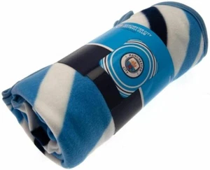 Manchester City FC Fleece Blanket Pulse MCFC Fan Gift New Soft Official Licensed - Picture 1 of 5