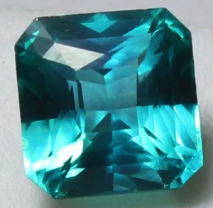 Impresionantes gemas naturales de turmalina paraiba con rodamiento de Cu azul neón certificado 8,00 quilates - Imagen 1 de 6
