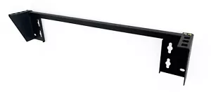 CNAweb 1U 19" Network Rack Bracket for Wallmount Vertical Hang or Desk Mount - Picture 1 of 5