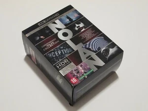 Coffret Christopher Nolan 7 Films 4k Dunkerque (Dunkirk) / Interstellar /Incepti - Picture 1 of 4