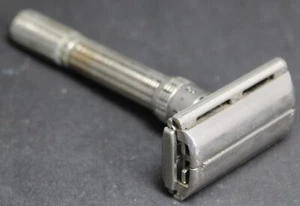 1962 Gillette "Slim" Adjustable TTO DE Safety Razor - H3 - Vintage - Picture 1 of 6