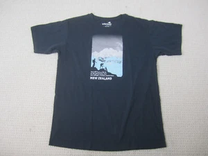 New Zealand Shirt Adult Medium Blue Wild Kiwi You Will Find No Wifi In Mountains - Picture 1 of 8