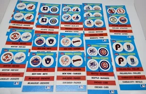 Fleer 1987 Major league Baseball Card Team Sticker LOT - Picture 1 of 9