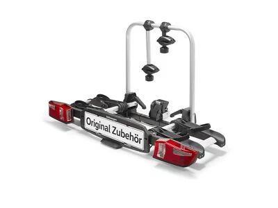 Original VW Fahrradträger für AHK Premium, klapp- & faltbar, 2 Fahrräder - Bild 1 von 4