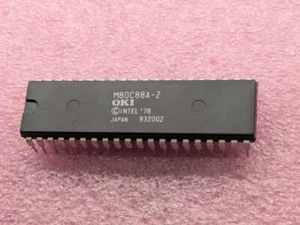 1 Stk. M80C88A (MSM80C88A) 8-Bit Mikroprozessor OKI - Bild 1 von 1