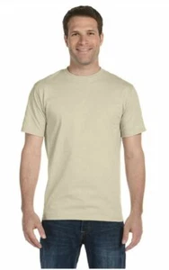 CAMISETA HANES 50-50 PESO PESADO MANGA CORTA PRESHRUNK CREW ARENA TALLA GRANDE - Imagen 1 de 1