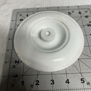 Vitrock milk glass 5 1/2" ceramic lid. 5.5" diameter. - Picture 1 of 9
